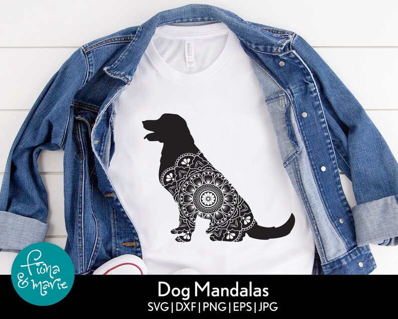 Download Clip Art Art Collectibles Jpg 7 Dog Mandalas Cricut Doberman Svg Dxf Eps Pit Bull Dachshund Instant Download Lab Schnauzer Pomeranian Silhouette