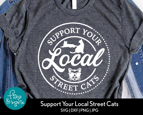 Local street sale cats shirt