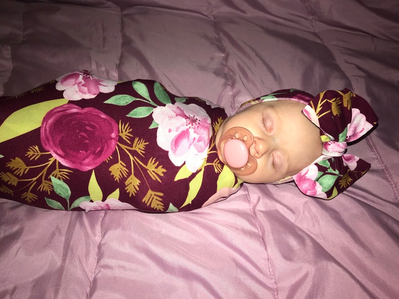 pink swaddle blanket