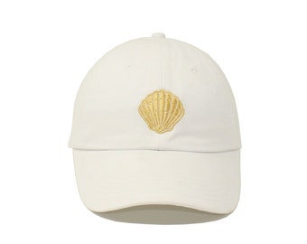 Summer Ocean Beach Starfish Conch Classic Baseball Cap Men Women Dad Hat Twill Adjustable Size Black