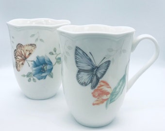 Lenox Butterfly Meadow Mugs