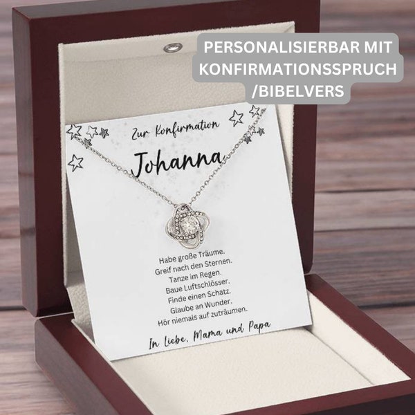 Halskette Für Mädchen Geschenk Zur Konfirmation, Taufkette Teenager, Geschenk Zur Kommunion Für Mädchen, Glücksbringer, Einschulung Geschenk