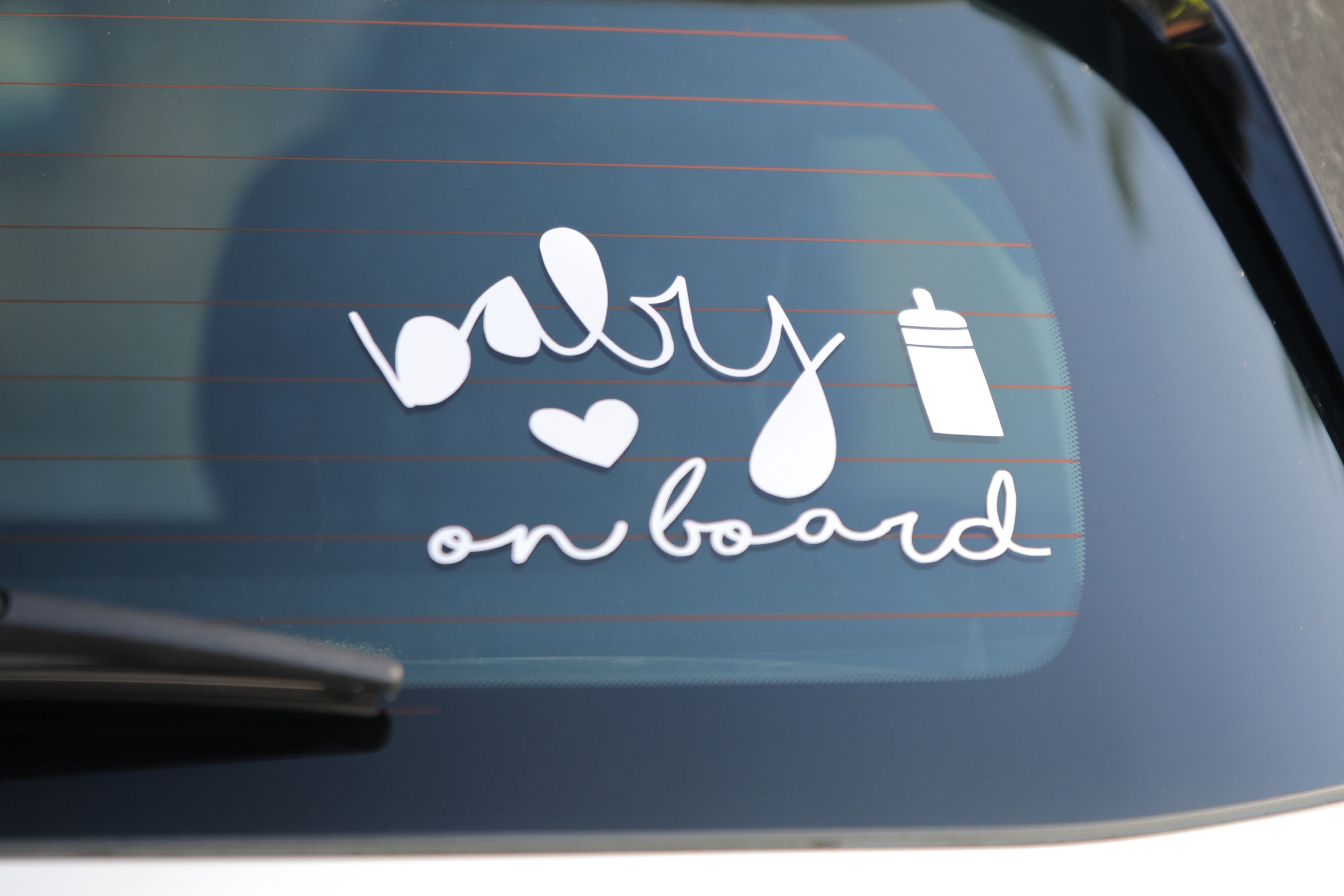sticker/Autocollant Pour Voiture Bébé à Bord - Baby On Board