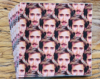 All Over Nic Cage - Sticker