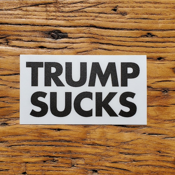 Trump Sucks (50% To Charity) - 5 Pack Small Stickers