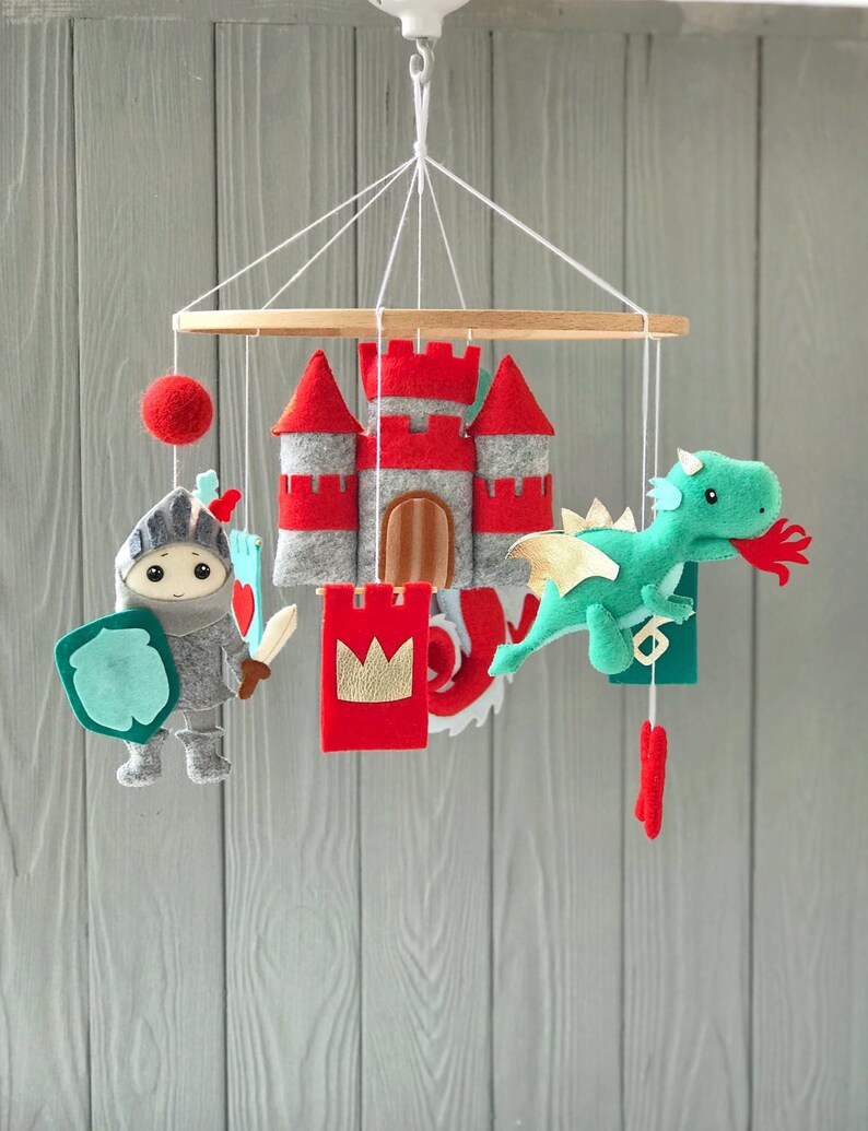 dragon crib mobile
