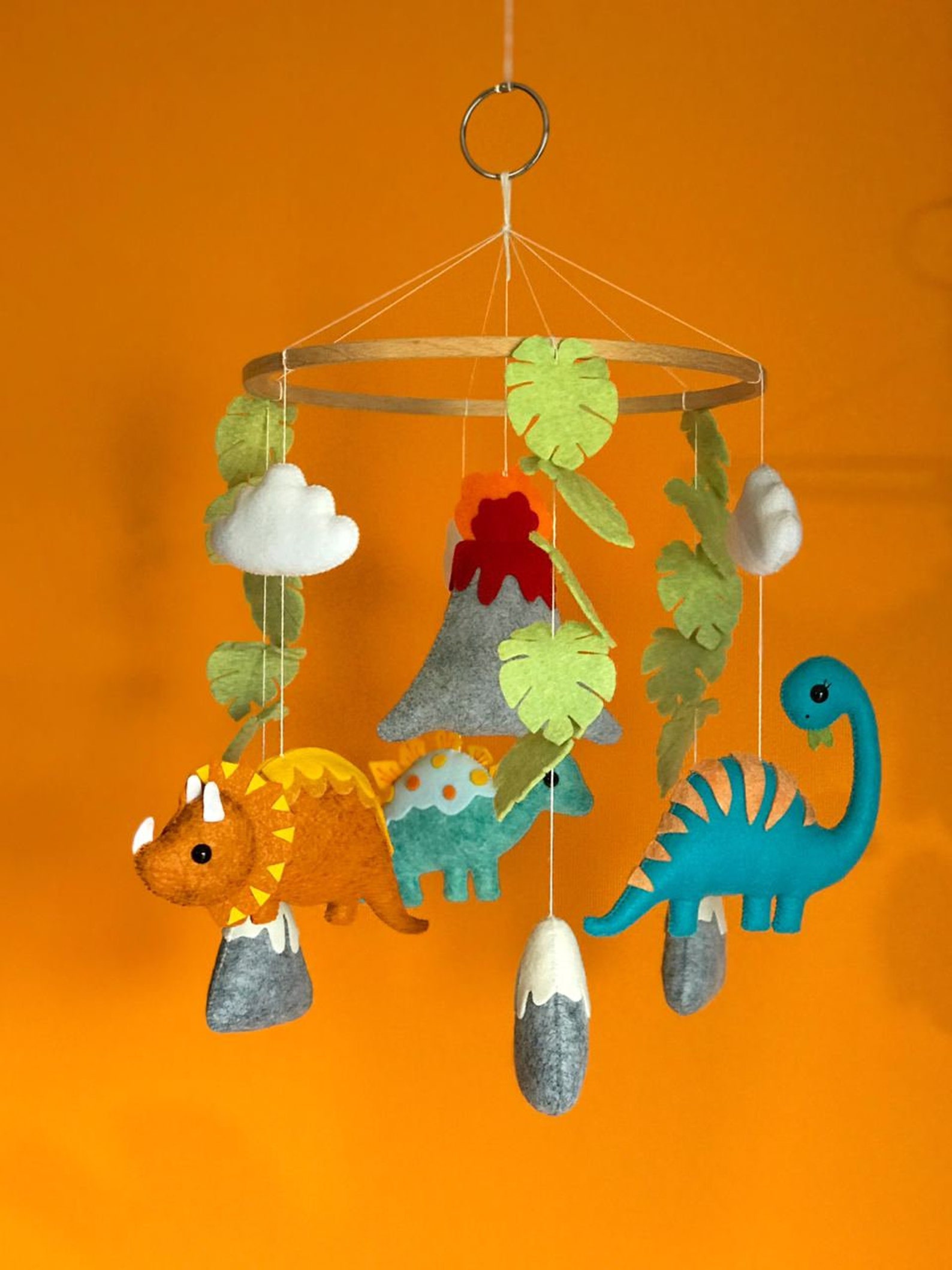 Baby mobile nursery dinosaur mobile crib mobile with Etsy