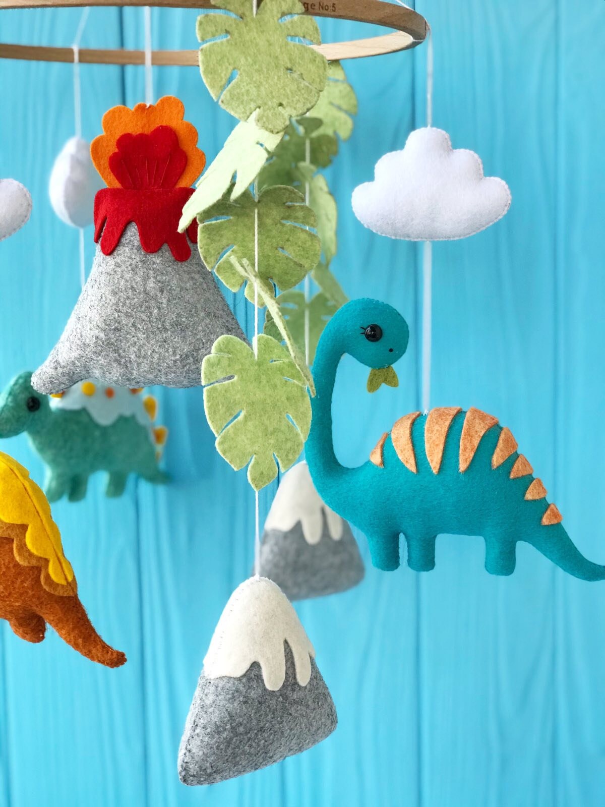Baby mobile nursery dinosaur mobile crib mobile with Etsy