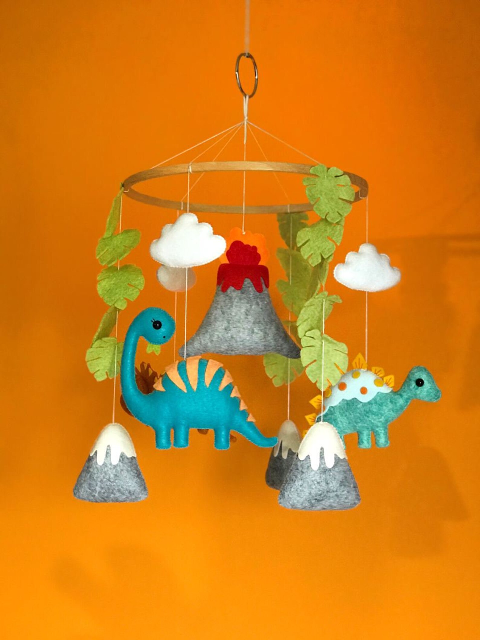 Baby mobile nursery dinosaur mobile crib mobile with Etsy