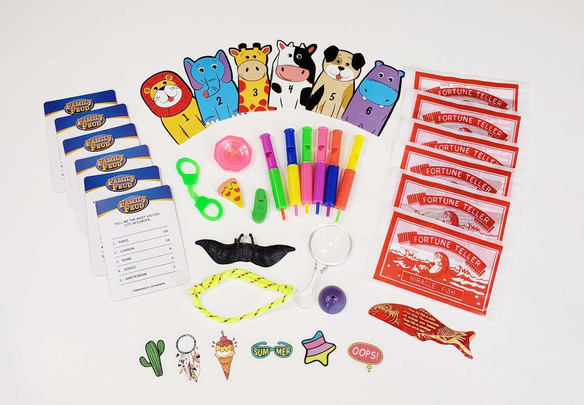 6 Christmas Cracker Fillers Kit DIY set of 6 party popper Etsy