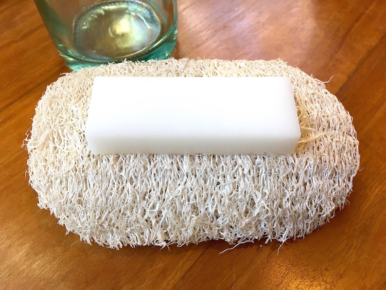 Loofah Sponge Dish Washing Soap Bar Gift Set VEGAN Handmade Etsy