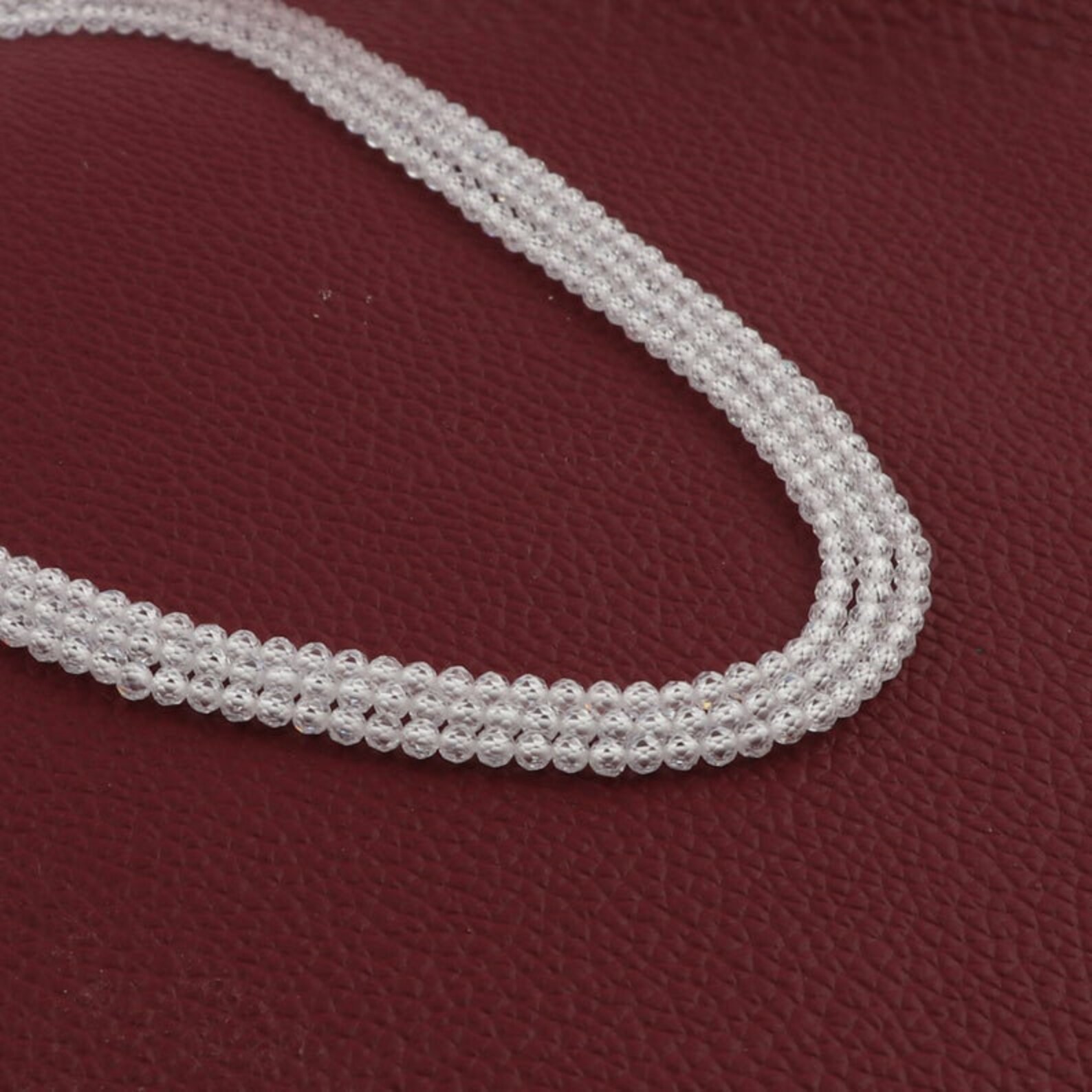 Top Quality Clear Cubic Zirconia Beads Grade AAA Full Strand Etsy