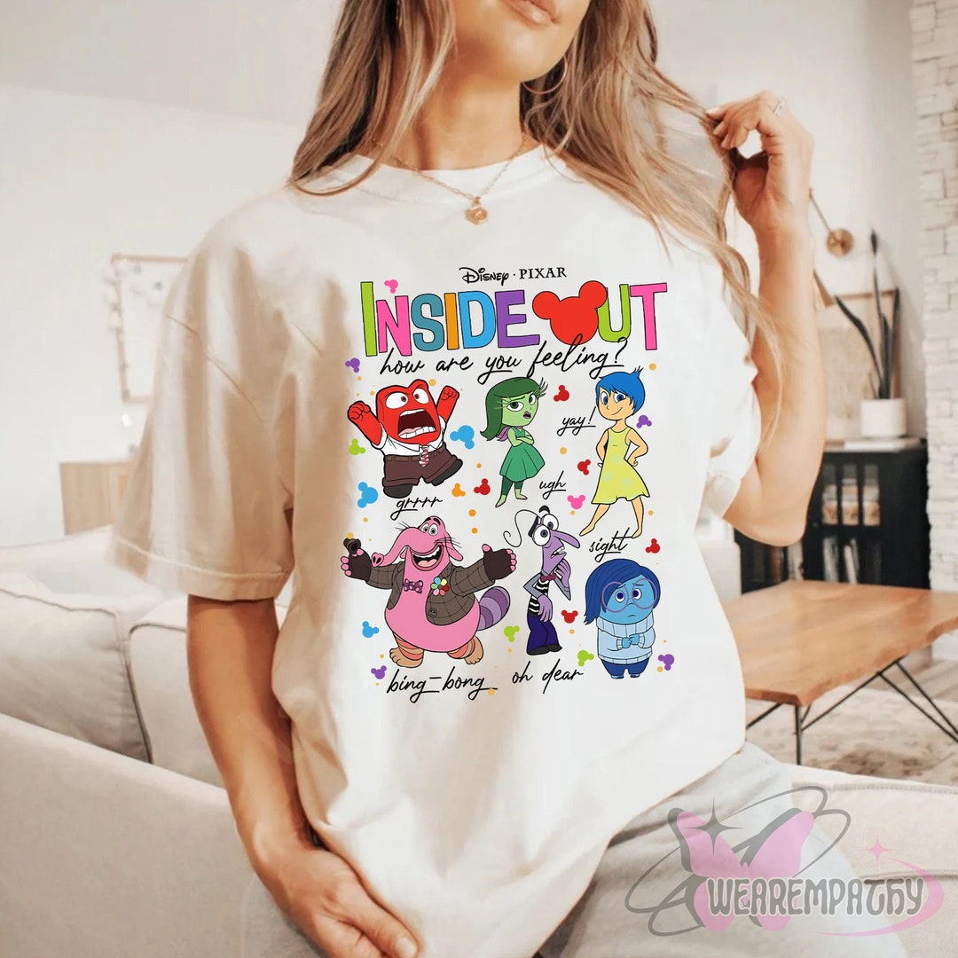 Disney Pixar Inside Out Friends Comfort Colors Shirt, Today is A Core ...