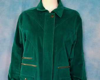Teal Corduroy Jacket - Etsy