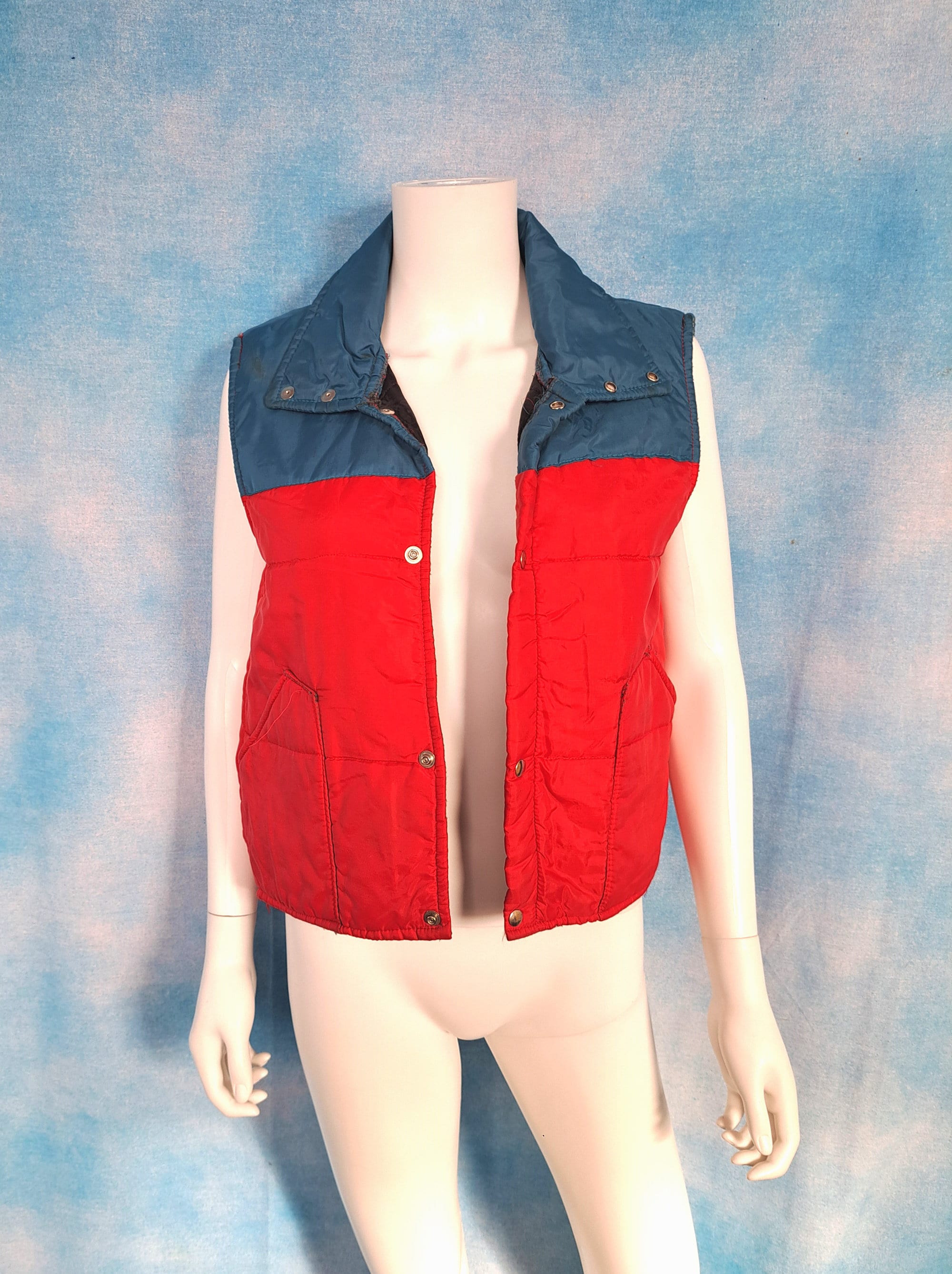 80s puffy vest sale