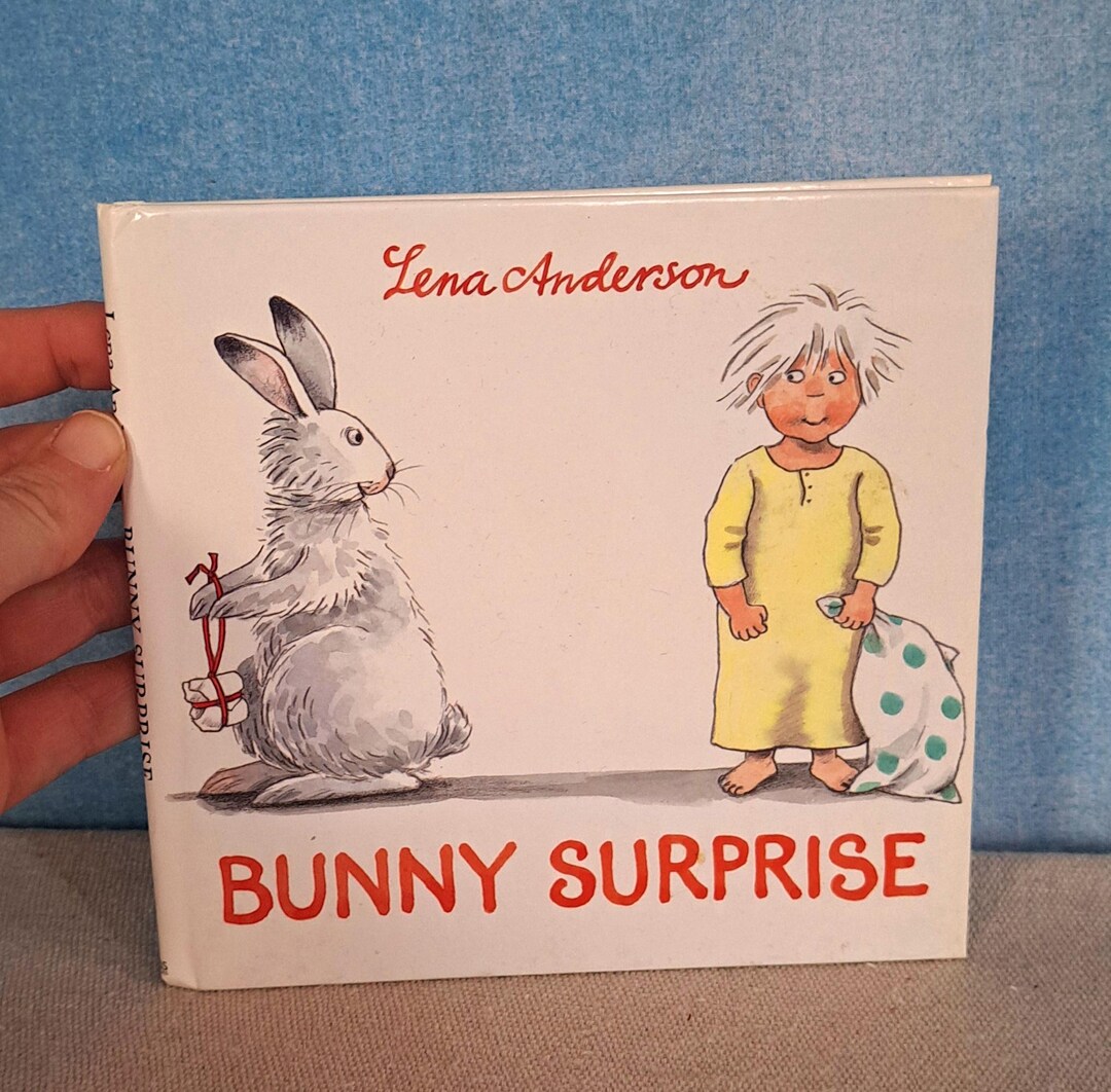 Vintage 1986 Bunny Surprise by Lena Anderson, Swedish Children's