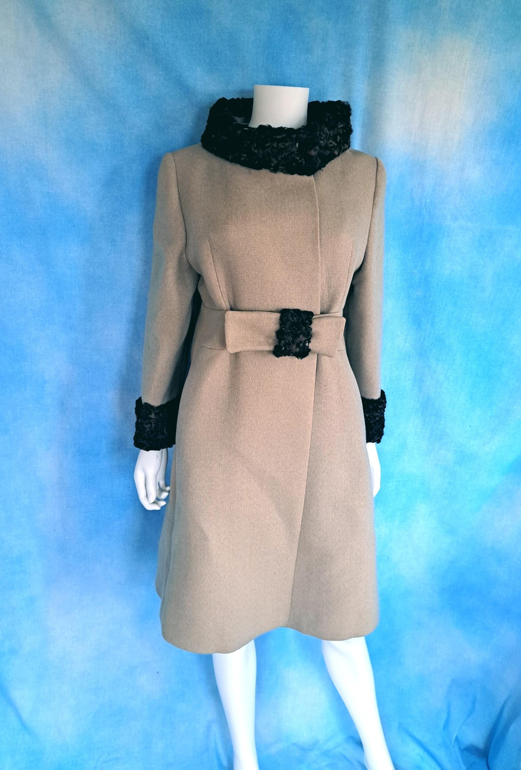 1960s Belt Coat - Etsy