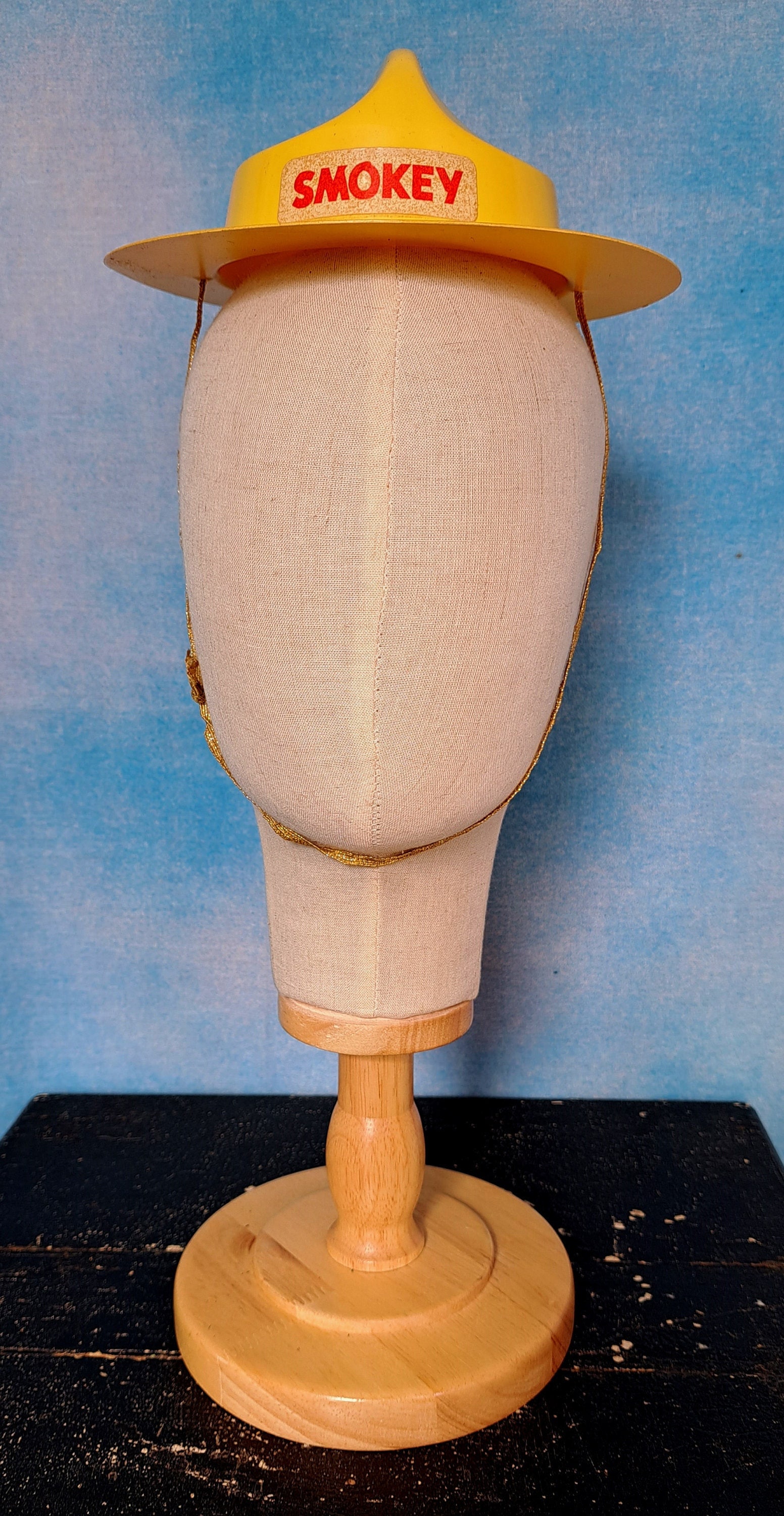 Plastic Smokey The Bear Snapback Ranger Hat With Smokey Bear 75th