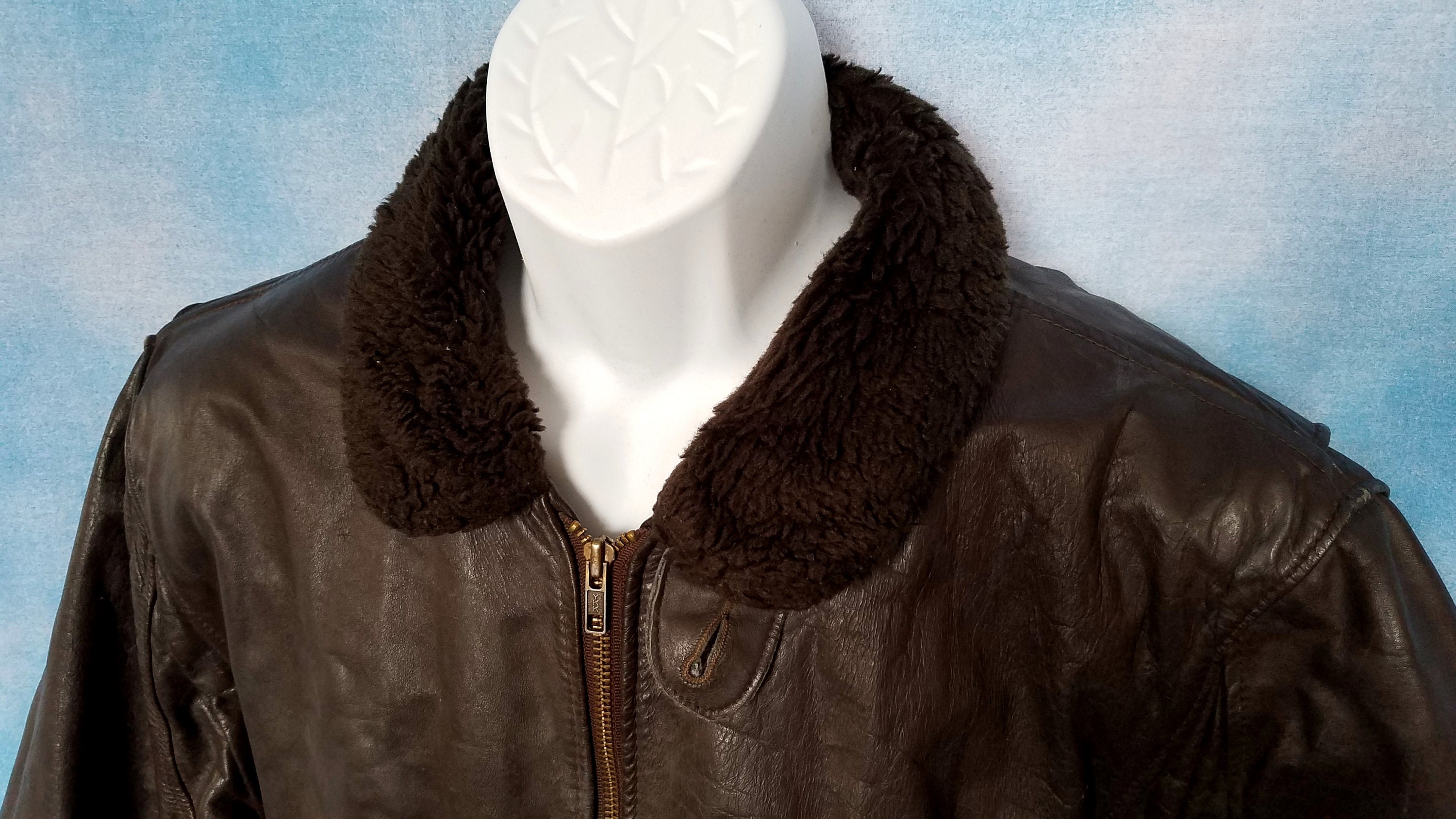 ジャケット・アウター y2k vintage leather jacket type G-1 G1 Vintage 1958 U.S. Navy G-1 Bomber Pilot Flight Aviator