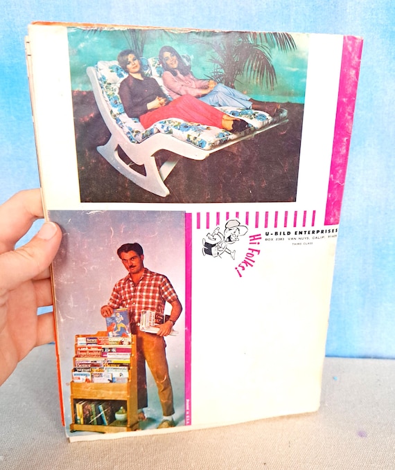 Vintage 1960s Patterns for Better Living DIY Furniture Woodworking