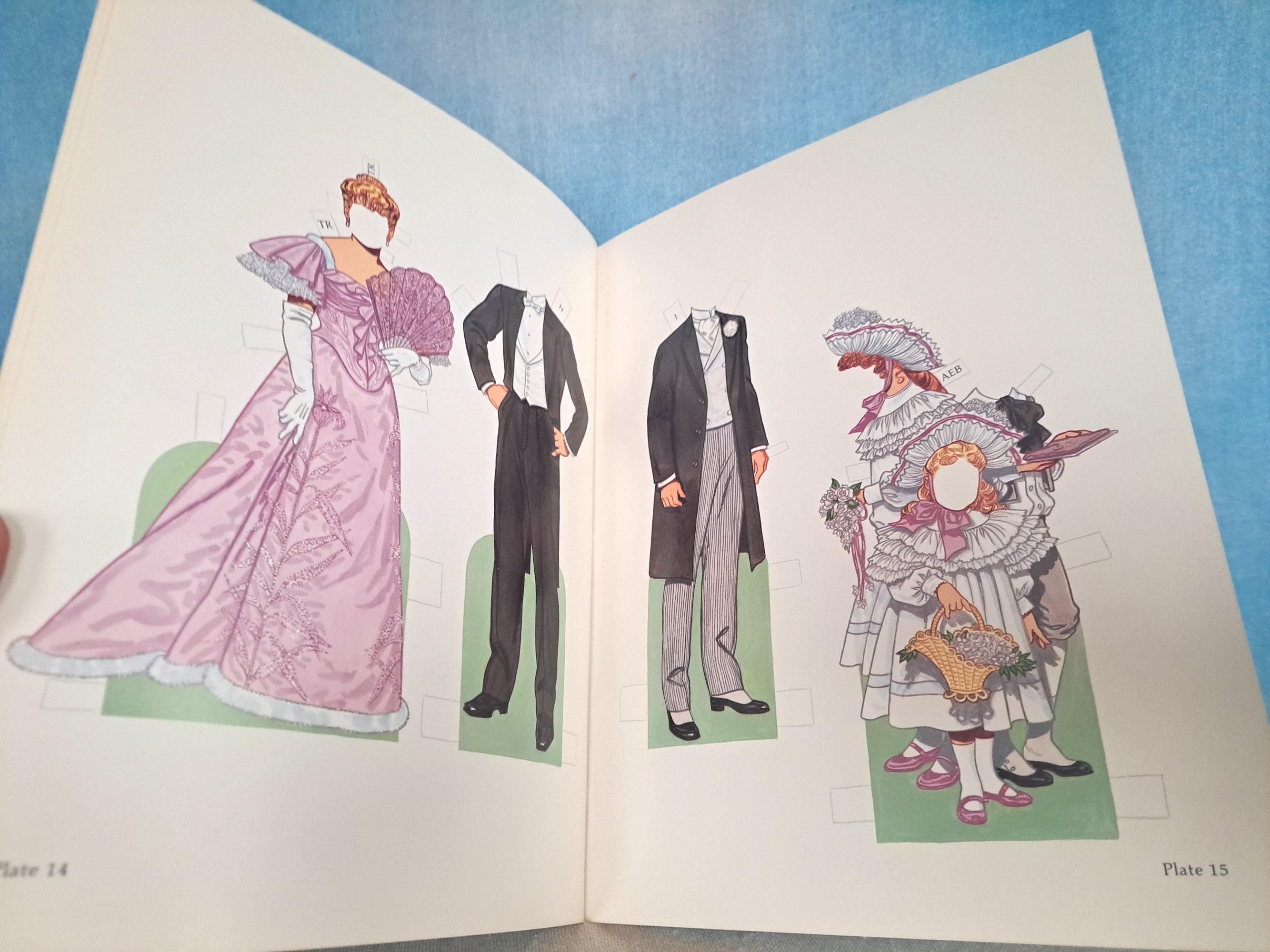 Vintage 1987 Tom Tierney American Family of the 1890s Paper Doll