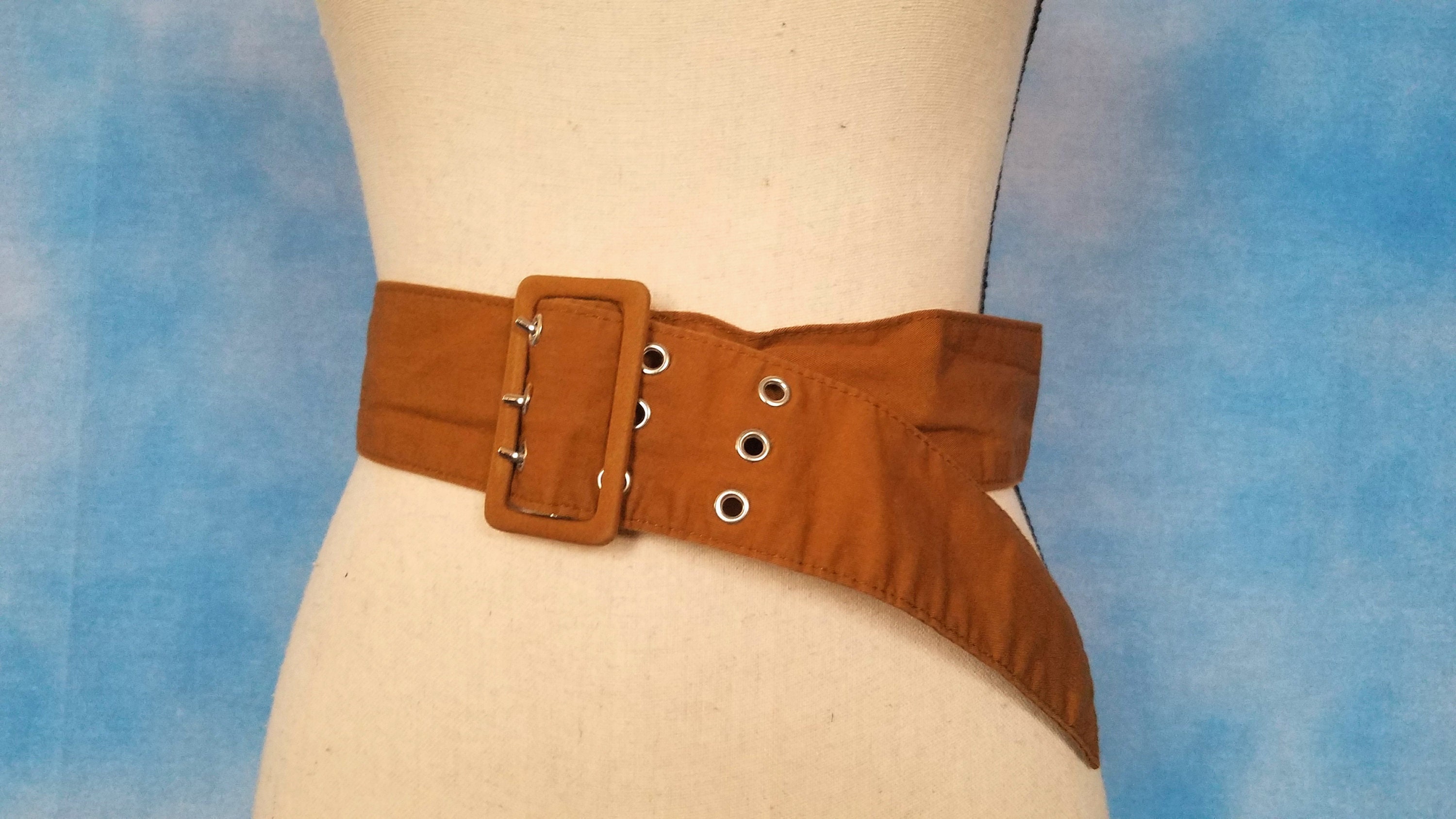 Mustard Vintage Belt - Etsy display picture 1