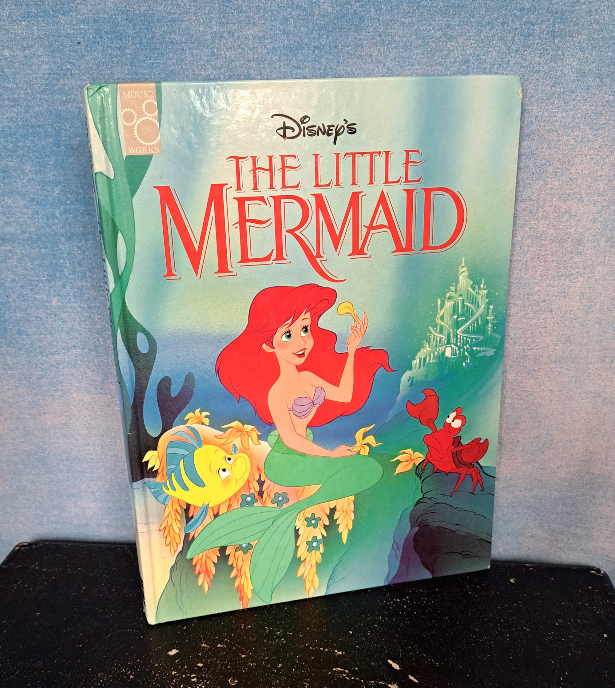 リトルマーメイド  洋書セット Vintage 1994s Original Disney's the Little Mermaid Hardcover