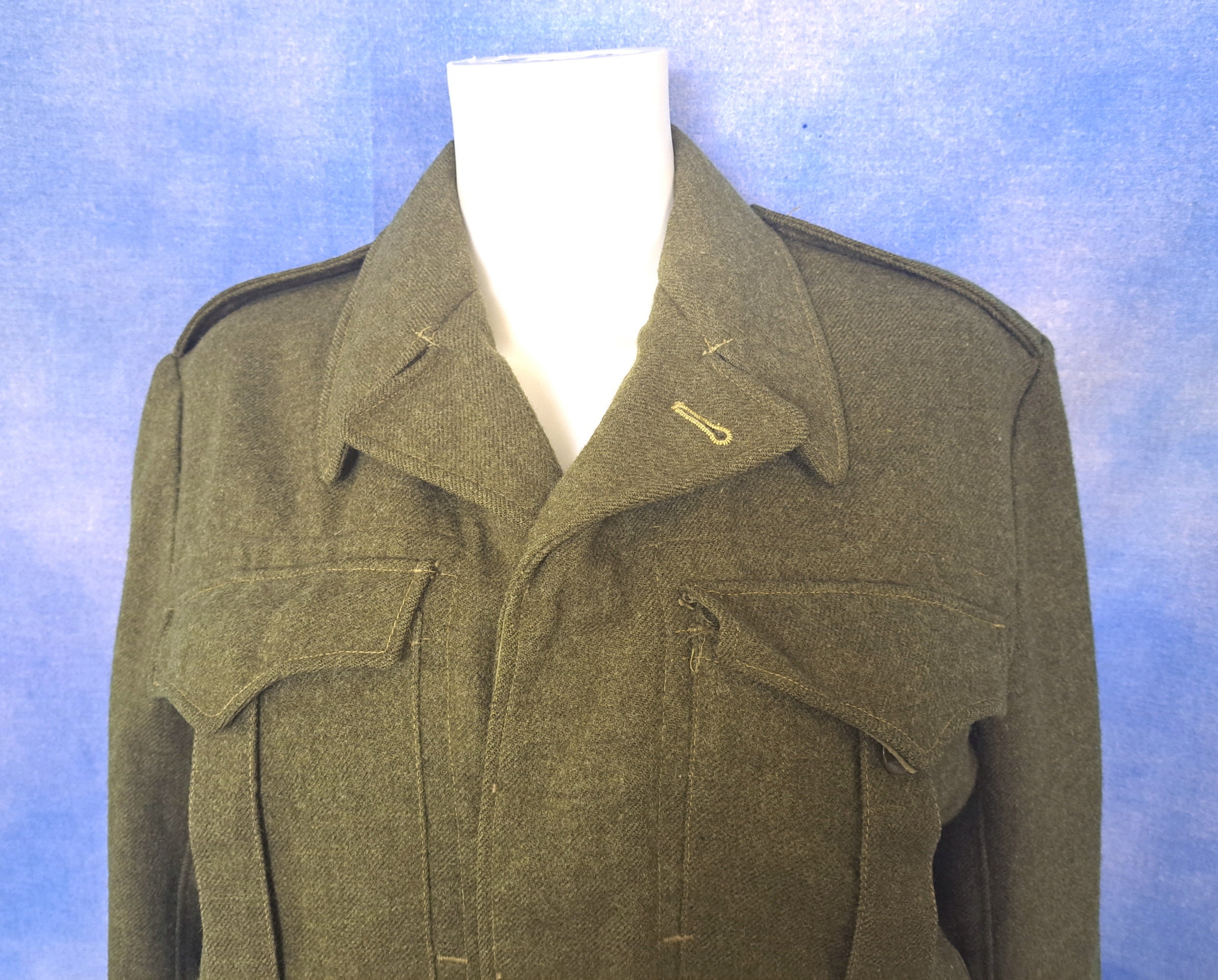 ジャケット・アウター Japan vintage wool coat military boro WW2 military JAPANESE jacket wool antique vintage 1940's