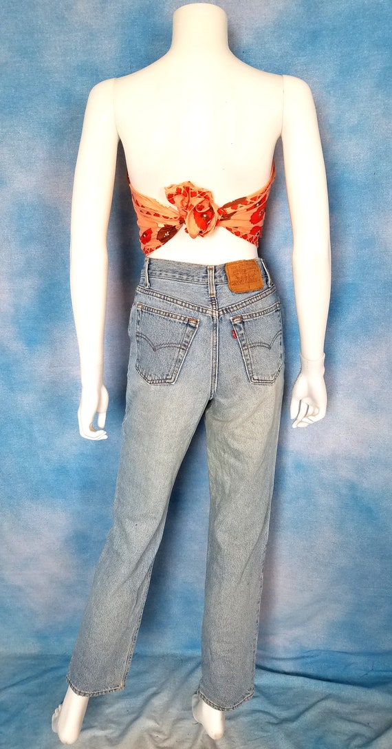 Vintage 80s or 90s Womens’ High Waisted Straight … - image 6