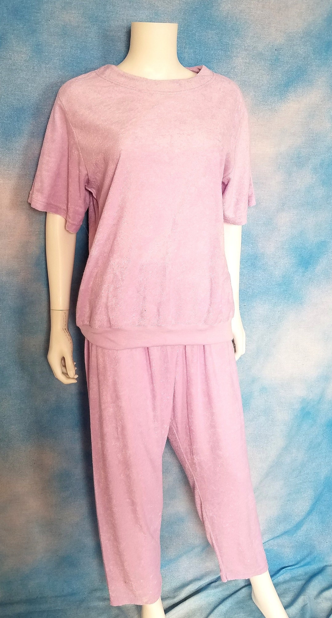 vintage ルームウェア 80s 90s Amazon.com: Womens 80s/90s Tracksuit 2 Piece Short Sleeve