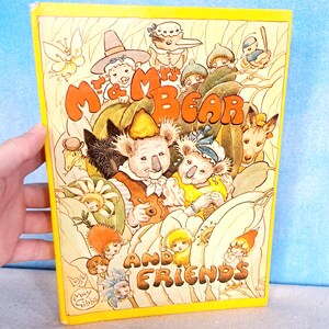 Vintage 1974 May Gibbs Mr and Mrs Bear and Friends Hardcover Childrens Storybook, 3rd Edition