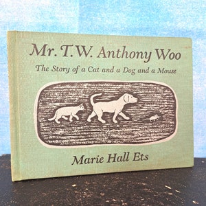 Vintage 1951 Children’s Book/ Mr. T.W. Anthony Woo, Marie Hall Ets/The Viking Press 1st US Printing 1st Edition VERY RARE Library Binding