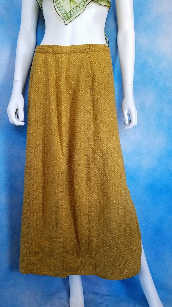 Gold skirt size 12 cheap