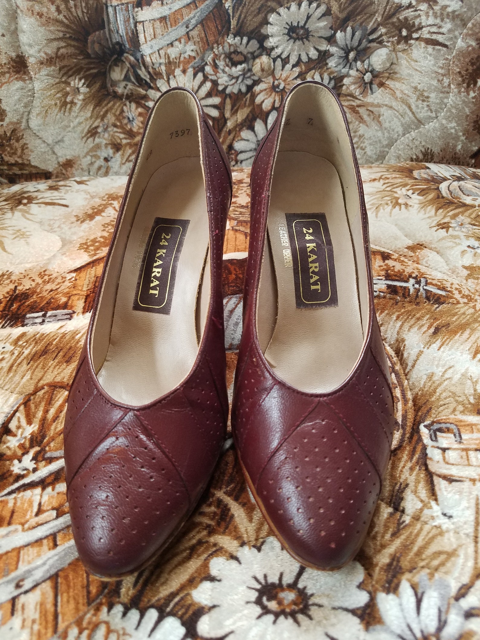 cordovan pumps