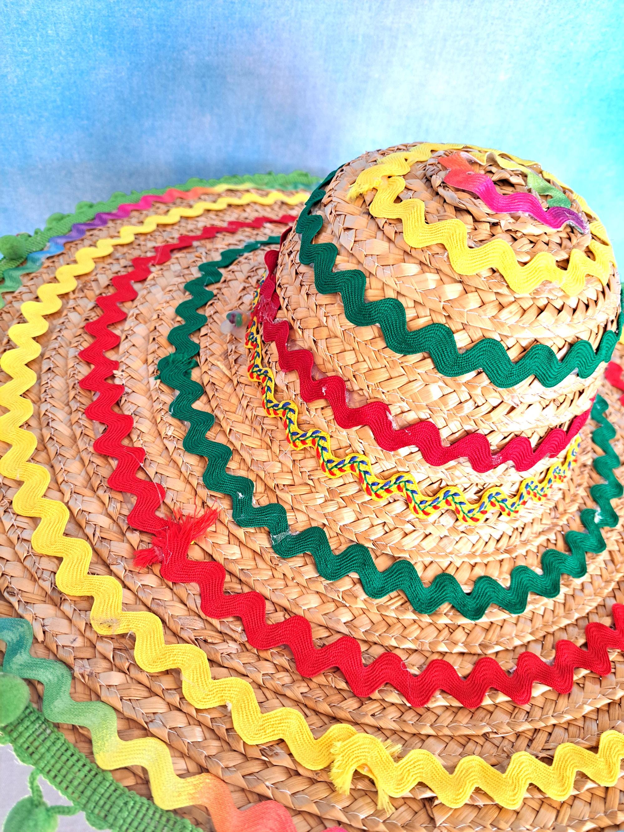 Vintage Wide Brim Straw Hat with Braided Trim Wide Brim Straw Vintage Hats for Women for sale | eBay main image 2