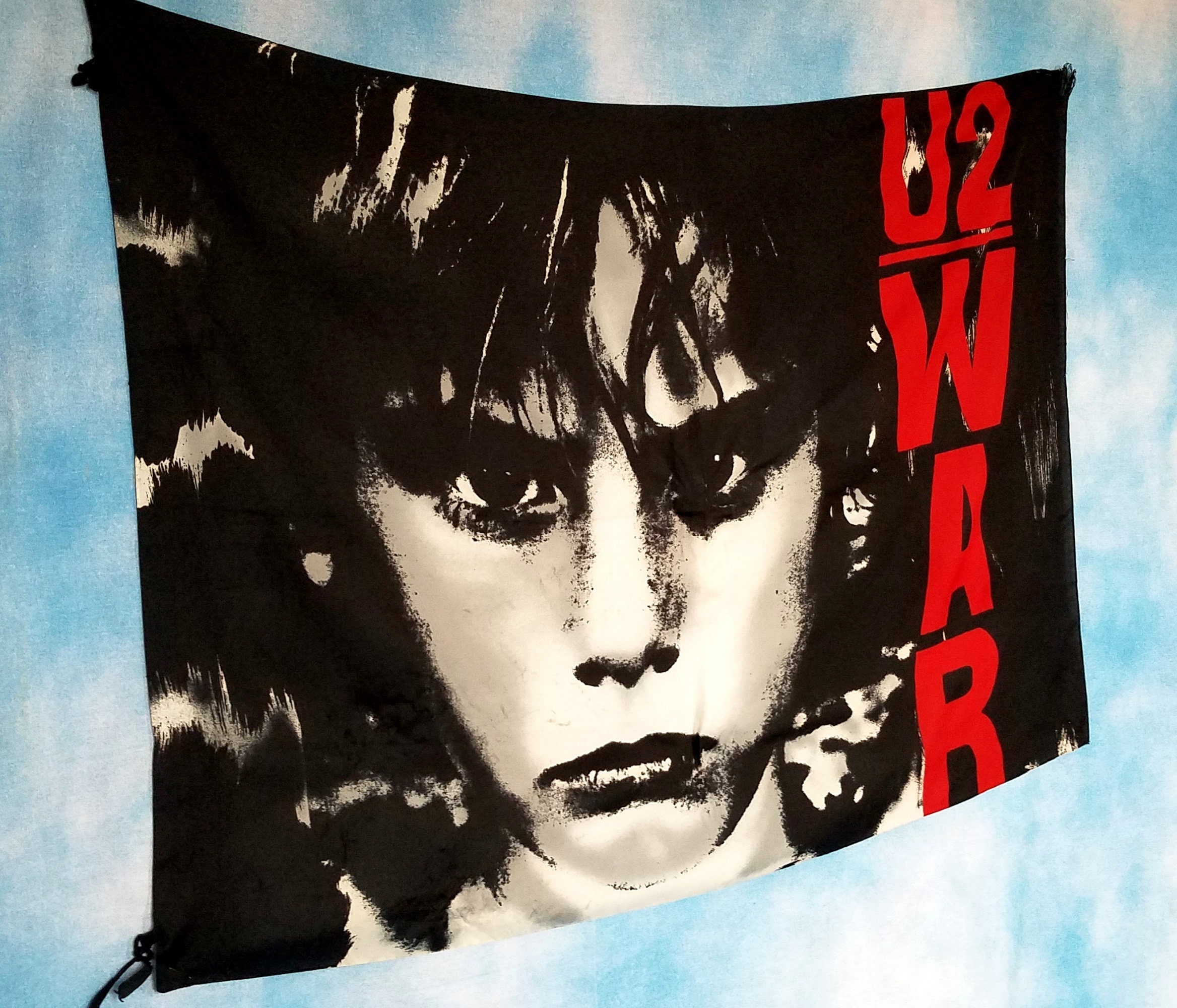 レア☆U2 WAR 特大ポスター プロモーション用 非売品 80s