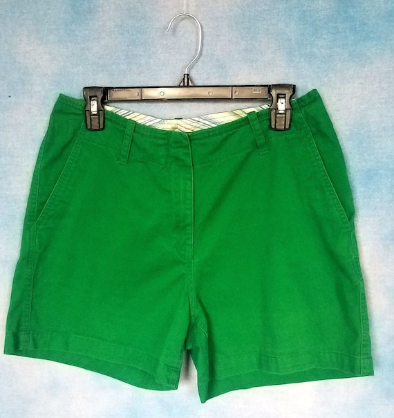 Waist Green Chino Vintage - 90s Bay/ 31 Grass Soft Mid-rise Size St. Johns Shorts/ Cotton Etsy 10