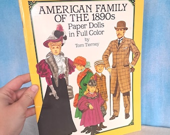 Vintage 1987 Tom Tierney American Family of the 1890s Paper Doll