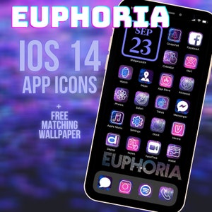 Christmas Winter Aesthetic Ios 14 App Icon Covers Free Etsy