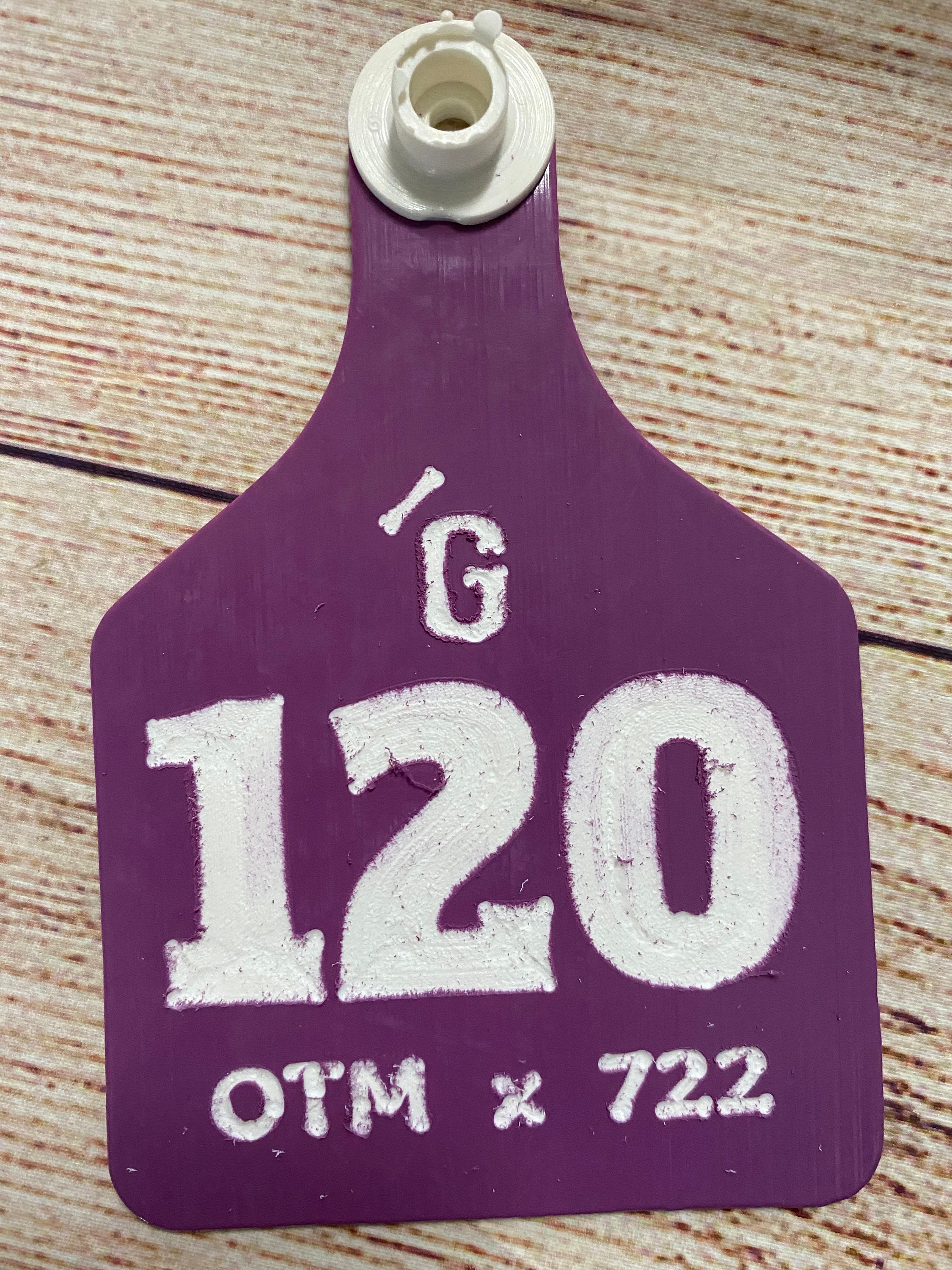 Custom Engraved Ritchey Large Cow Ear Tags Cattle Ear Tags Herd