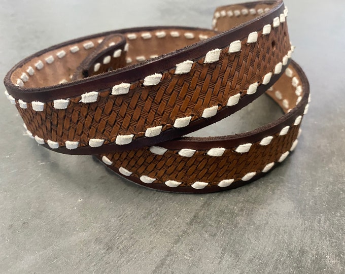 Custom Leather Belt.