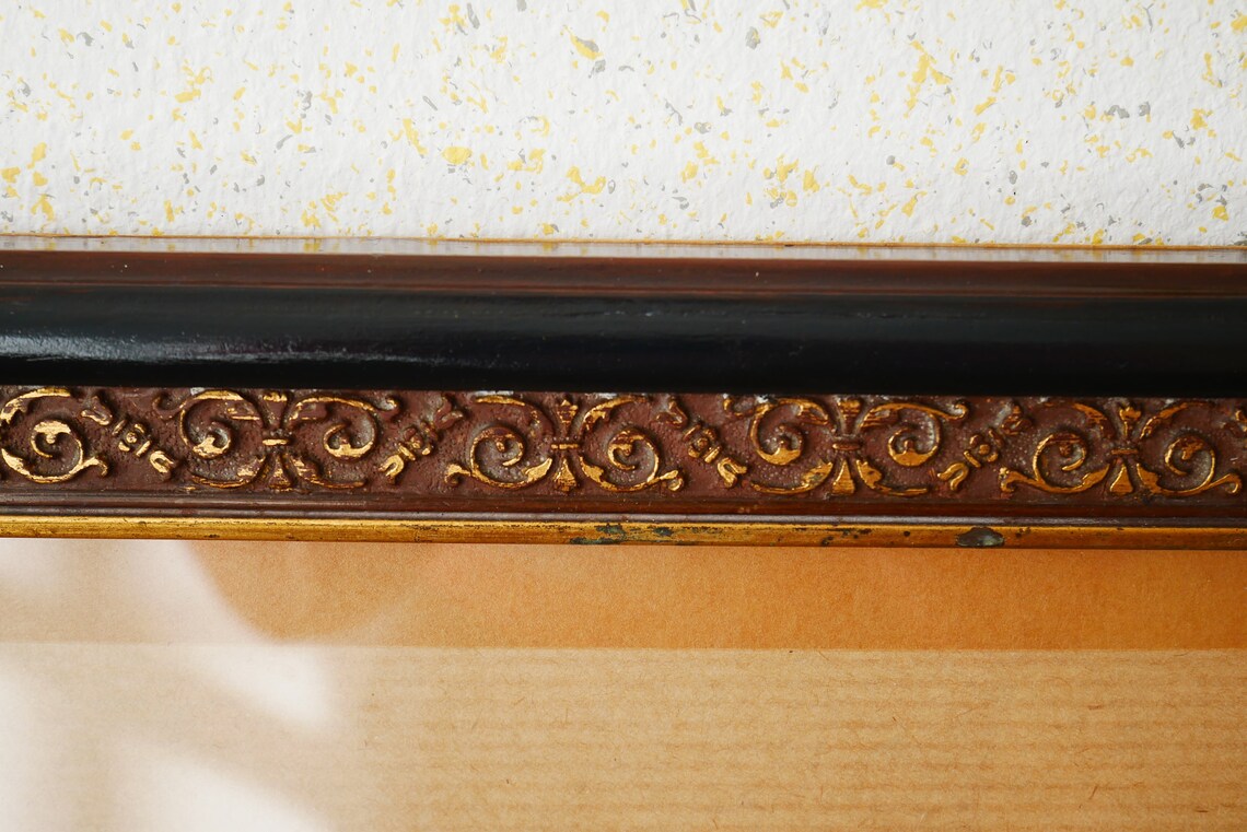 Reconstructed plaster picture frame from 1907 for 220 mm x 280 Etsy