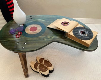 Handmade Mid-Century Modern Kidney Coffee Table – RetroCurve Design