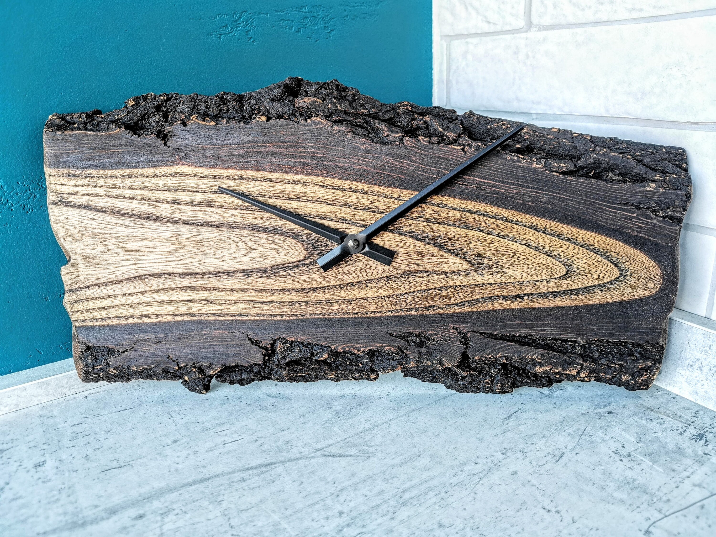 SALE Items Wood Wall Clock large Rustic Decor Art Farmhouse Etsy