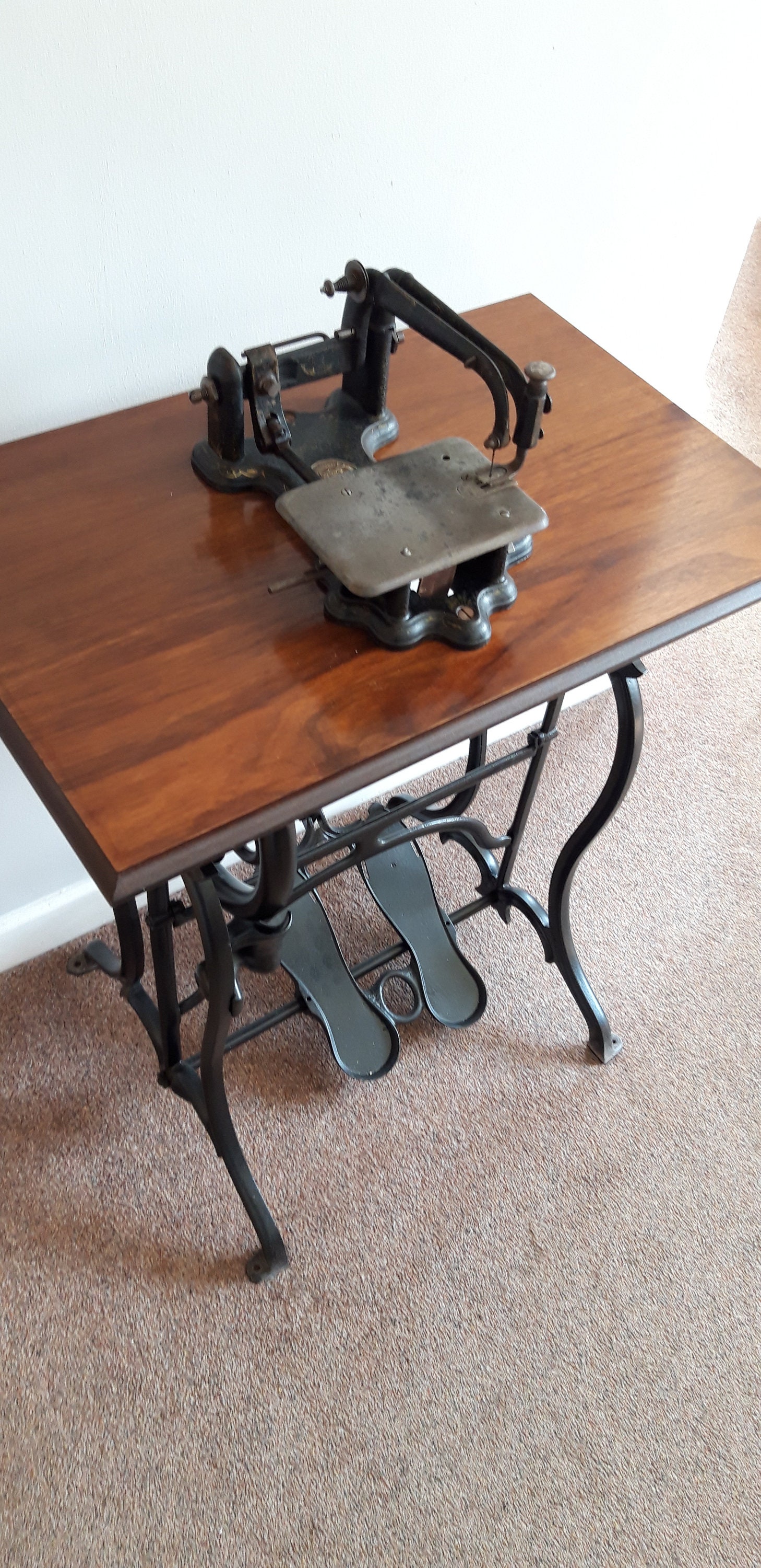 Wheeler and Wilson sewing machine c1857 Etsy Nederland