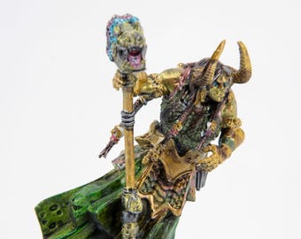 Hand Painted Dao Miniature: Elemental Scion of Earth TTRPG