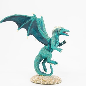 Caribbean Dragon | Hand Painted Reaper Miniatures Dragon for D&D (Dungeons and Dragons) Pathfinder, and other TTRPGs