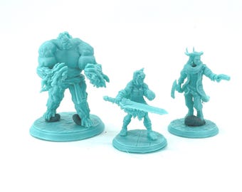 FDM Printed Custom Miniatures and Monsters (HeroForge, Eldritch Foundry, Titancraft, etc.)