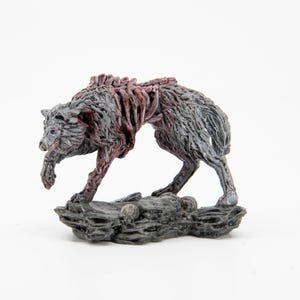 Tainted Grail: Fall of Avalon Wolfwalker | Hand Painted Undead Wolf Miniature for D&D (Dungeons and Dragons), Pathfinder, and other TTRPGs
