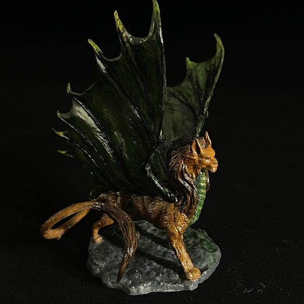 Dragonne | Handpainted Lion Dragon Nolzur's Marvelous Miniatures for D&D (Dungeons and Dragons), Pathfinder, and other TTRPGs